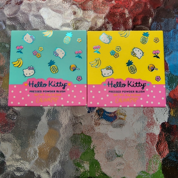 Colourpop × Hello Kitty Blush Set, Aloha Honey & Island Shine - Picture 2 of 7